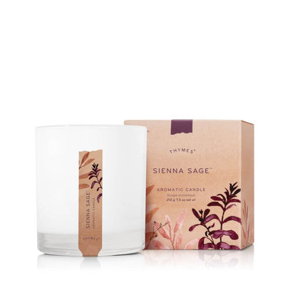 THYMES Sienna Sage Candle - Indulge in Aromatherapy - Tarvos Boutique