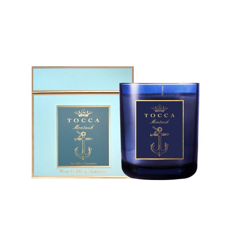 TOCCA - Candela Classica 10oz Candle Montauk Sea Salt & Cucumber