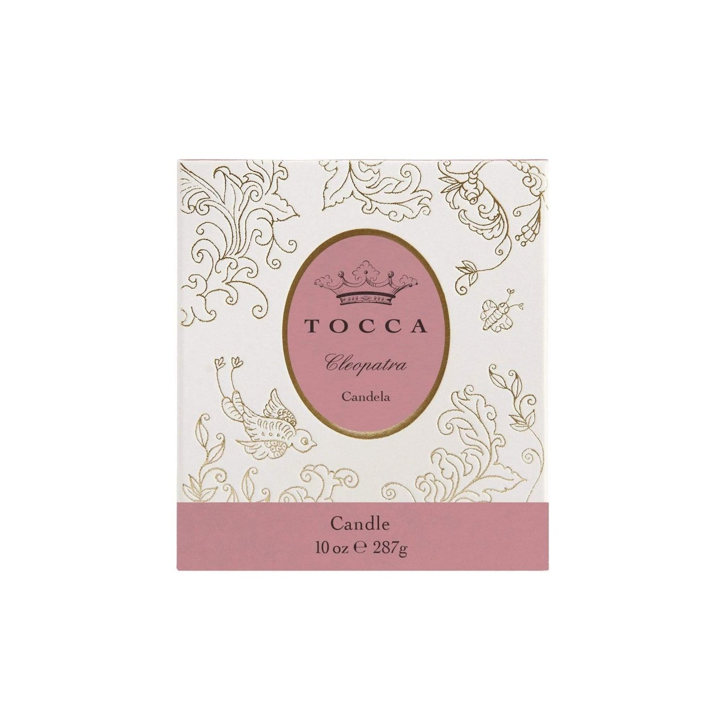 TOCCA - Cleopatra 10oz Candela - Grapefruit & Cucumber