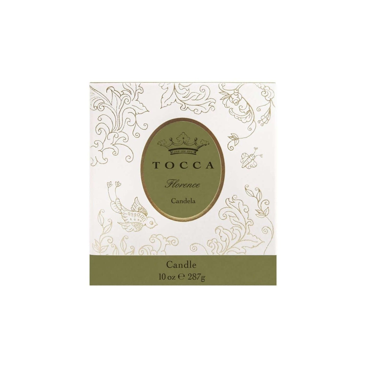 TOCCA - Florence 10oz Candela - Bergamot & Gardenia - Tarvos Boutique