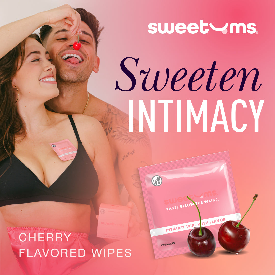 Sweetums Wipes - Cherry Flavored Wipes