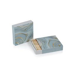 Match Box - 120 Pack of 4" Match Sticks- Blue Agat