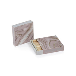 Match Box - 120 Pack of 4" Match Sticks-Pink Agate