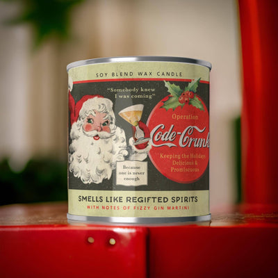 Scents of Accomplishment - Code-Crunk Santa Holiday 16oz. Candle