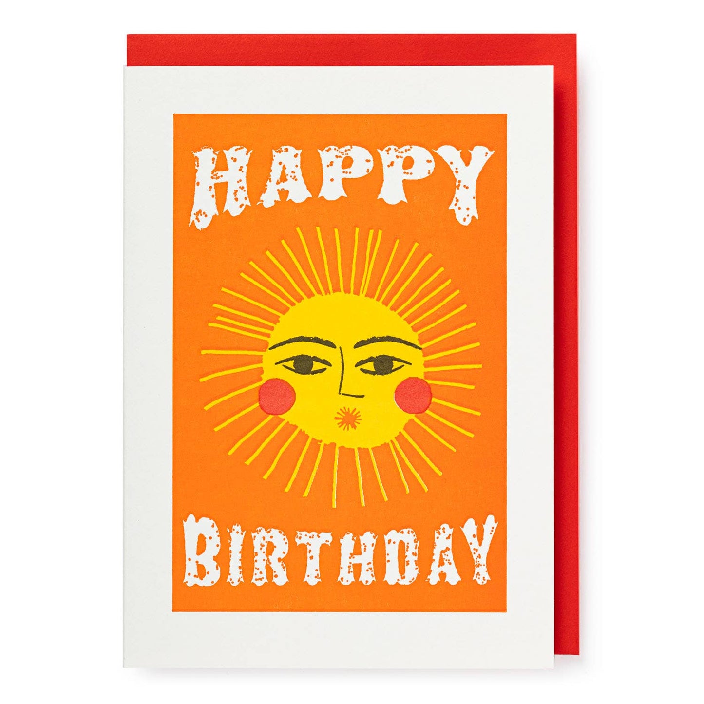 Archivist Gallery - Happy Birthday sun Greeting Card