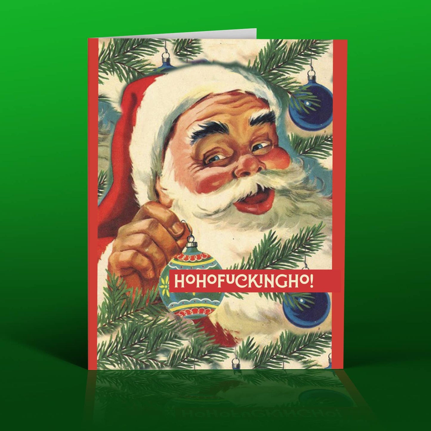 OffensiveDelightful - HO HO HO SANTA christmas card