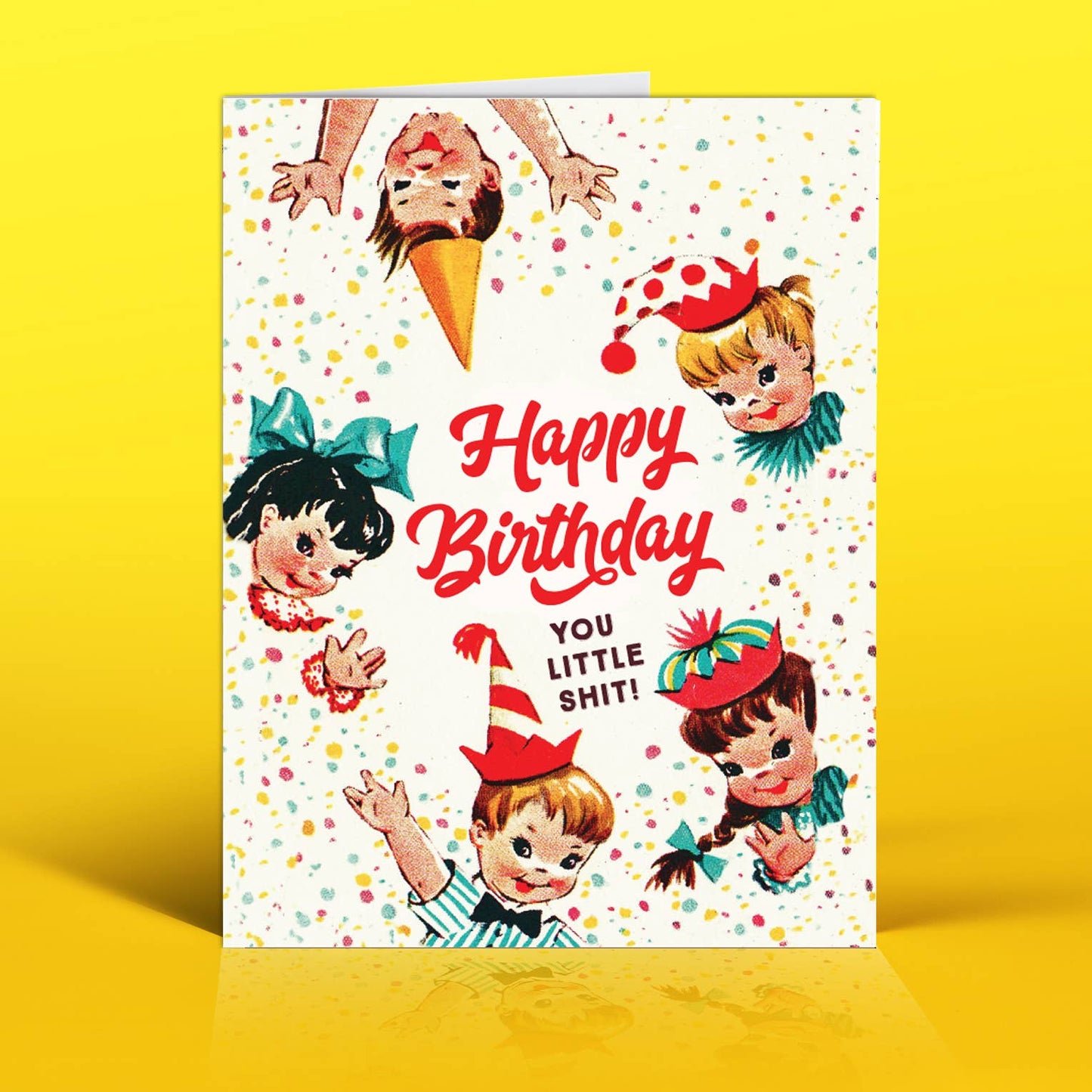 OffensiveDelightful - YOU LITTLE SHIT! birthday card