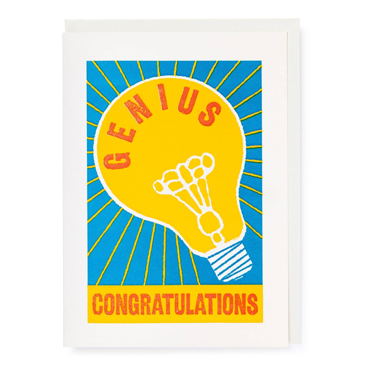 Archivist Gallery - Congratulations Genius Greeting Card