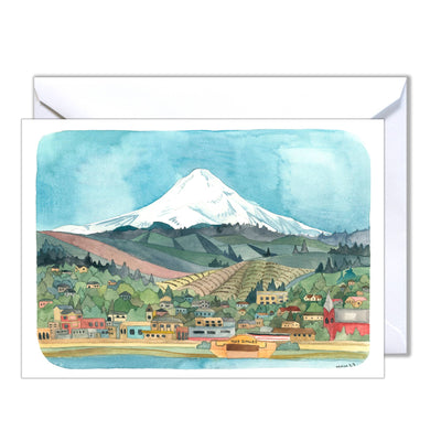 michele maule - Greeting Card - The Dalles