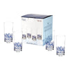 Portmeirion, Spode, Pimpernel, Wrendale Designs - Spode Blue Italian Set of 4 Highball Glasses