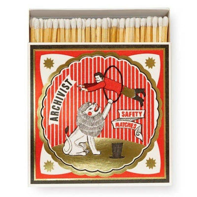 Archivist Gallery - Ariane's Circus Show Square Matchbox - 4x4 - 125 matches