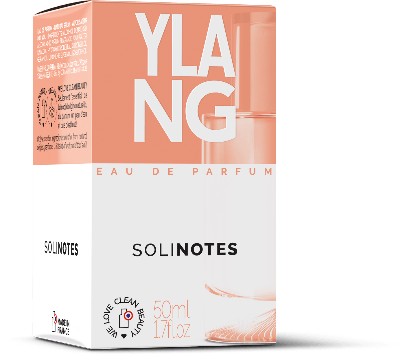 Solinotes - Ylang Ylang Eau de Perfume 1.7 oz - CLEAN BEAUTY - Tarvos Boutique