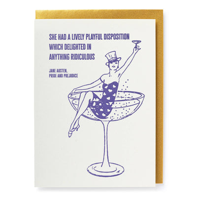 Archivist Gallery - Ridiculous Champagne Greeting Card