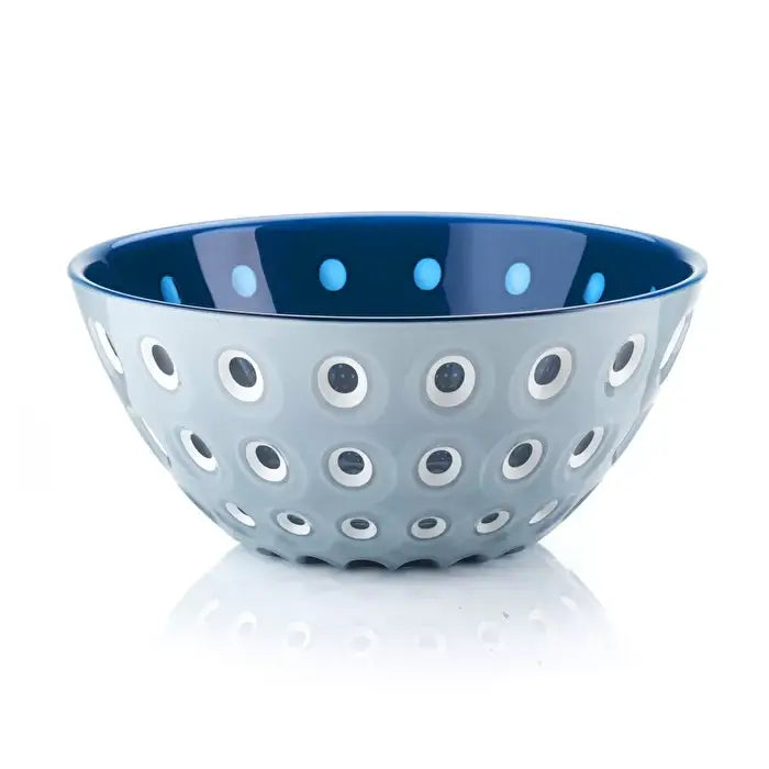 Guzzini - LE MURRINE Large Bowl : 4,33x9,84x9,84 in. / Grey/Yellow