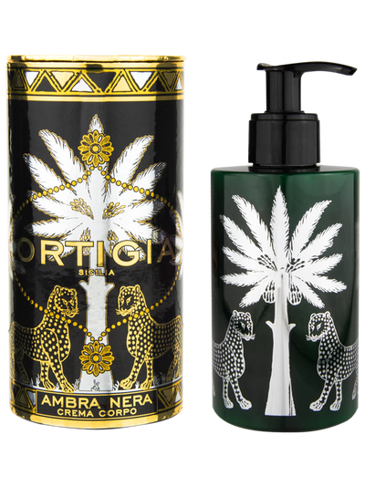 ORTIGIA Sicilia - AMBRA NERA BODY CREAM 300ML - 10 fl.oz.