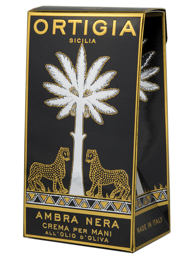 ORTIGIA Sicilia - AMBRA NERA HAND CREAM 80ML  - 2.7 fl. oz.