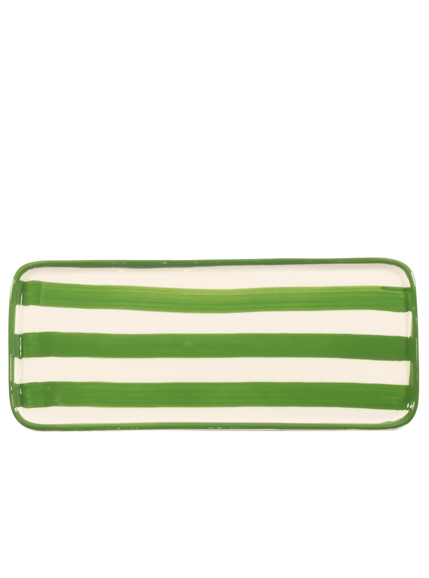 Zafferano America - Lido Rectangular Plate: Green