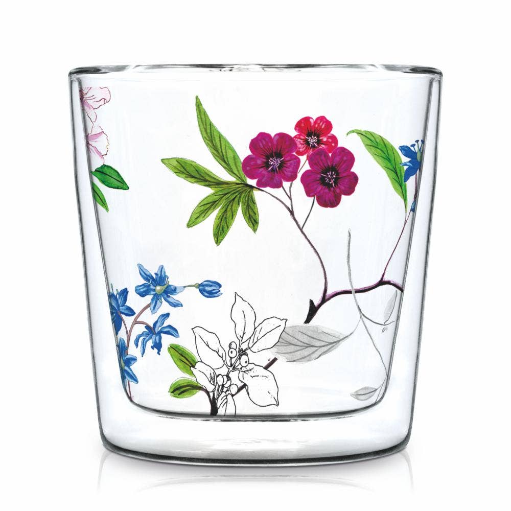 Paperproducts Design - TEA GLASS-FLOWER POWER