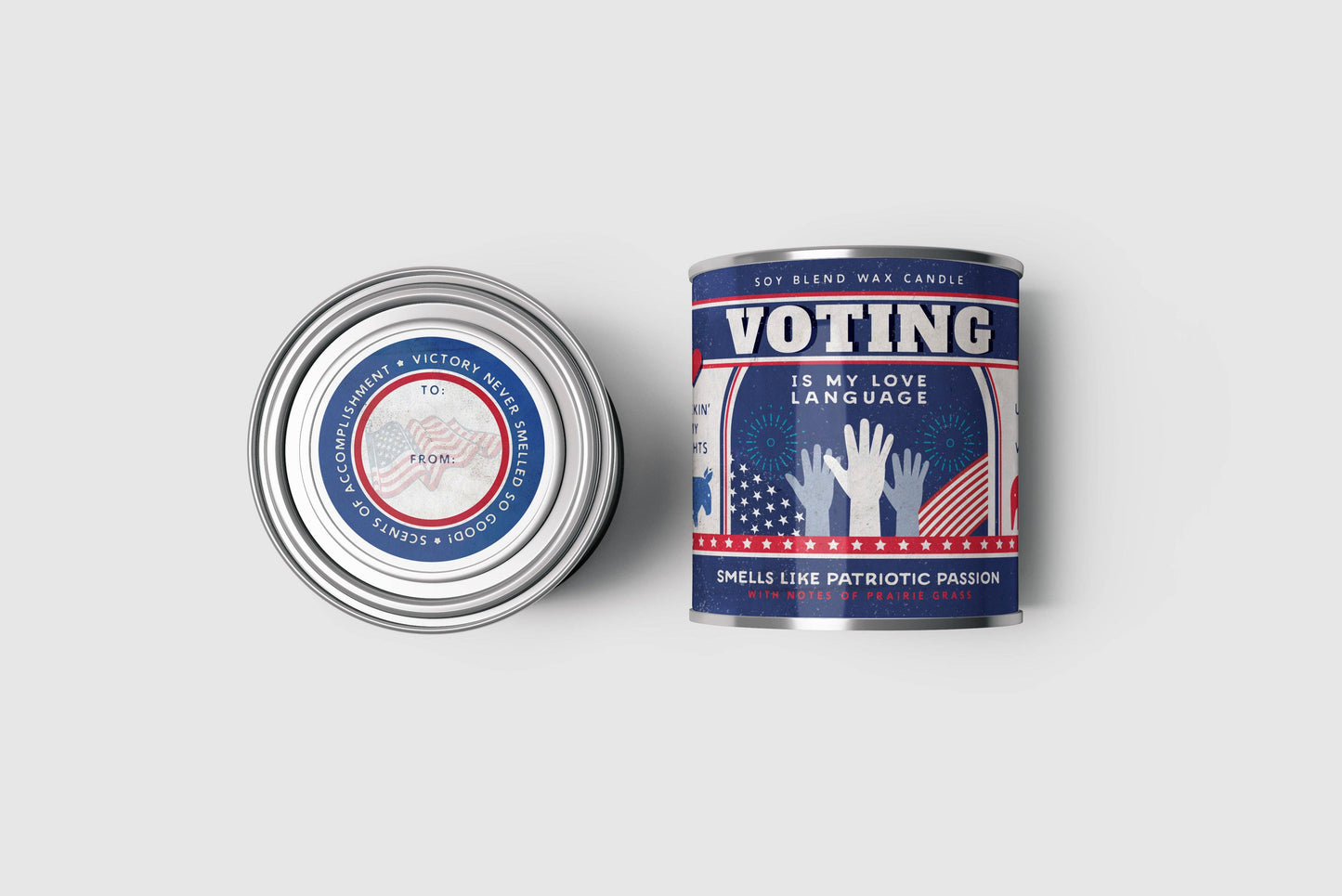 Scents of Accomplishment - Voting is my Love Language 16oz. Candle