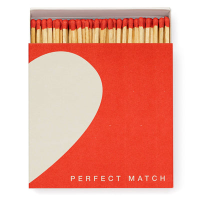 Archivist Gallery - Perfect Match Square Matchbox - 4x4 - 125 matches