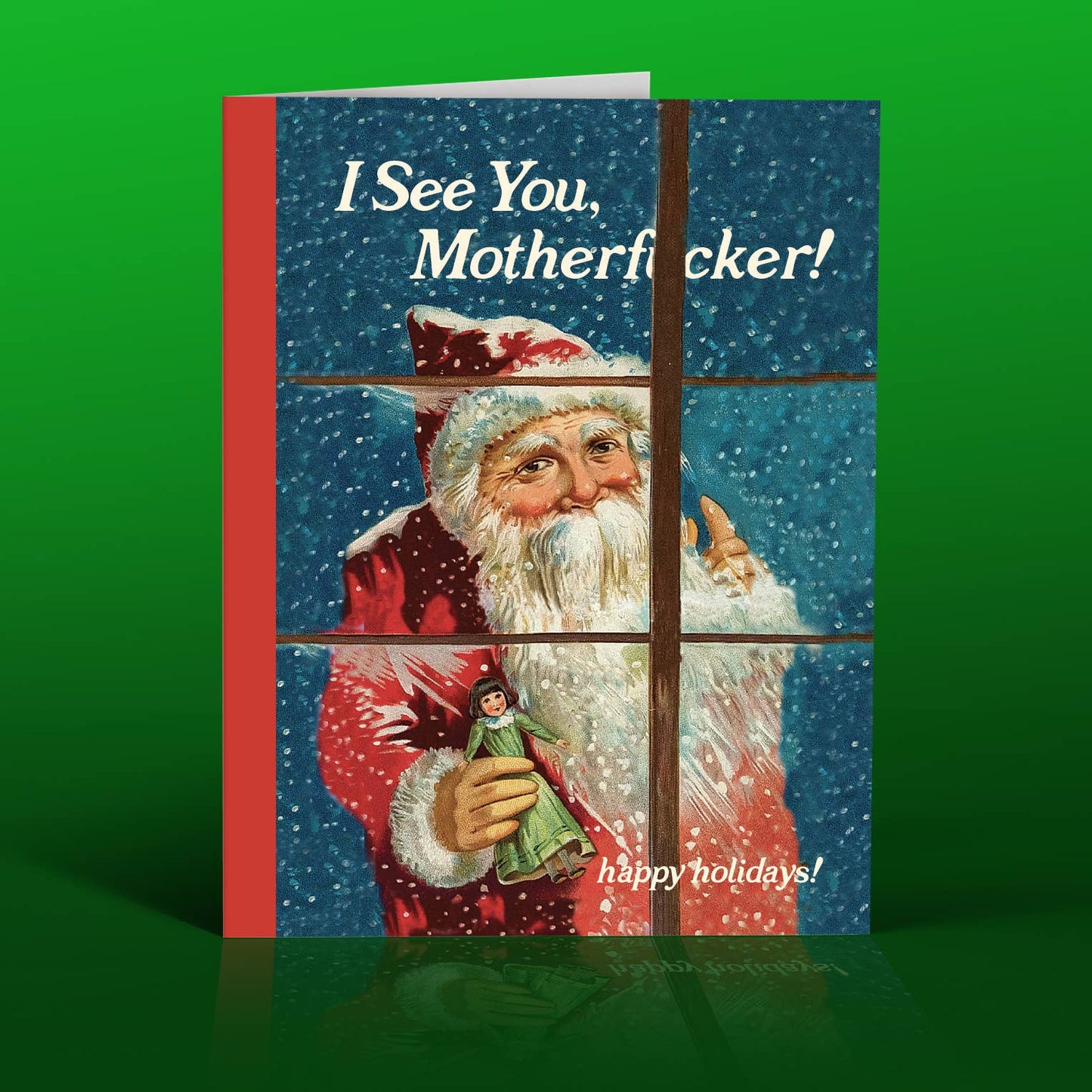 OffensiveDelightful - I see you MF@! christmas card