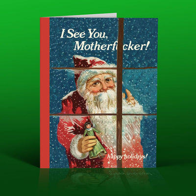 OffensiveDelightful - I see you MF@! christmas card