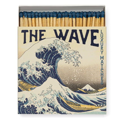Archivist Gallery - Hokusai Wave Square Matchbox - Tarvos Boutique
