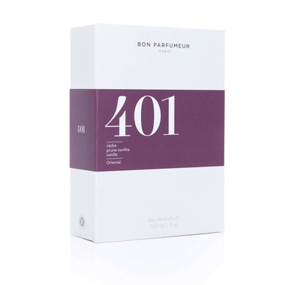 Bon Parfumeur - 401 - Cedar Plum Confit Vanilla - 3.4 fl.oz / 100 ml - Tarvos Boutique