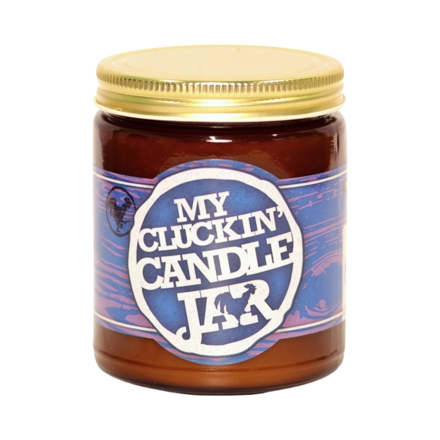 My Cluck Hut - Blue Moon Flower | My Cluckin’ Candle Jar