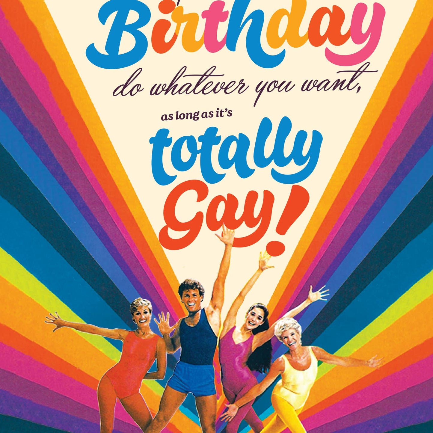 OffensiveDelightful - TOTALLY GAY! birthday card