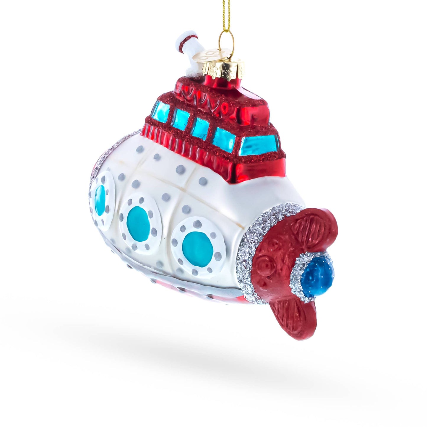 BestPysanky - Retro Submarine Glass Glass Ornament