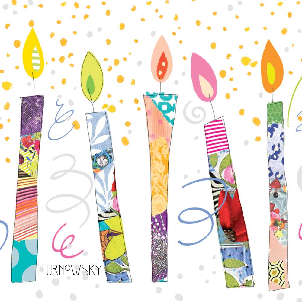 Paperproducts Design - BEV- BIRTHDAY CANDLES