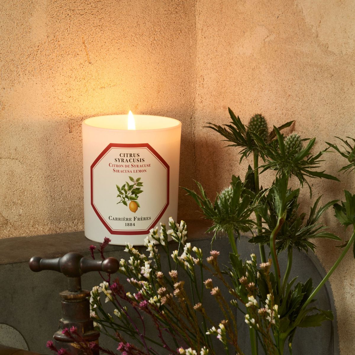 Carrière Frères - Citrus Syracusis - Siracusa Lemon Candle 6.5 oz