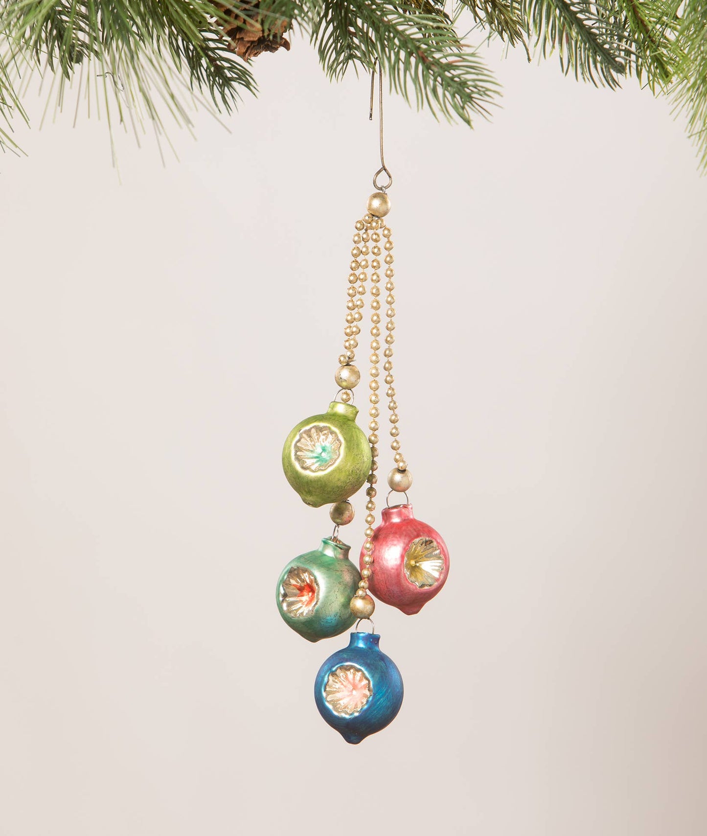 Bethany Lowe Designs - Colorful Bauble Dangle Ornament