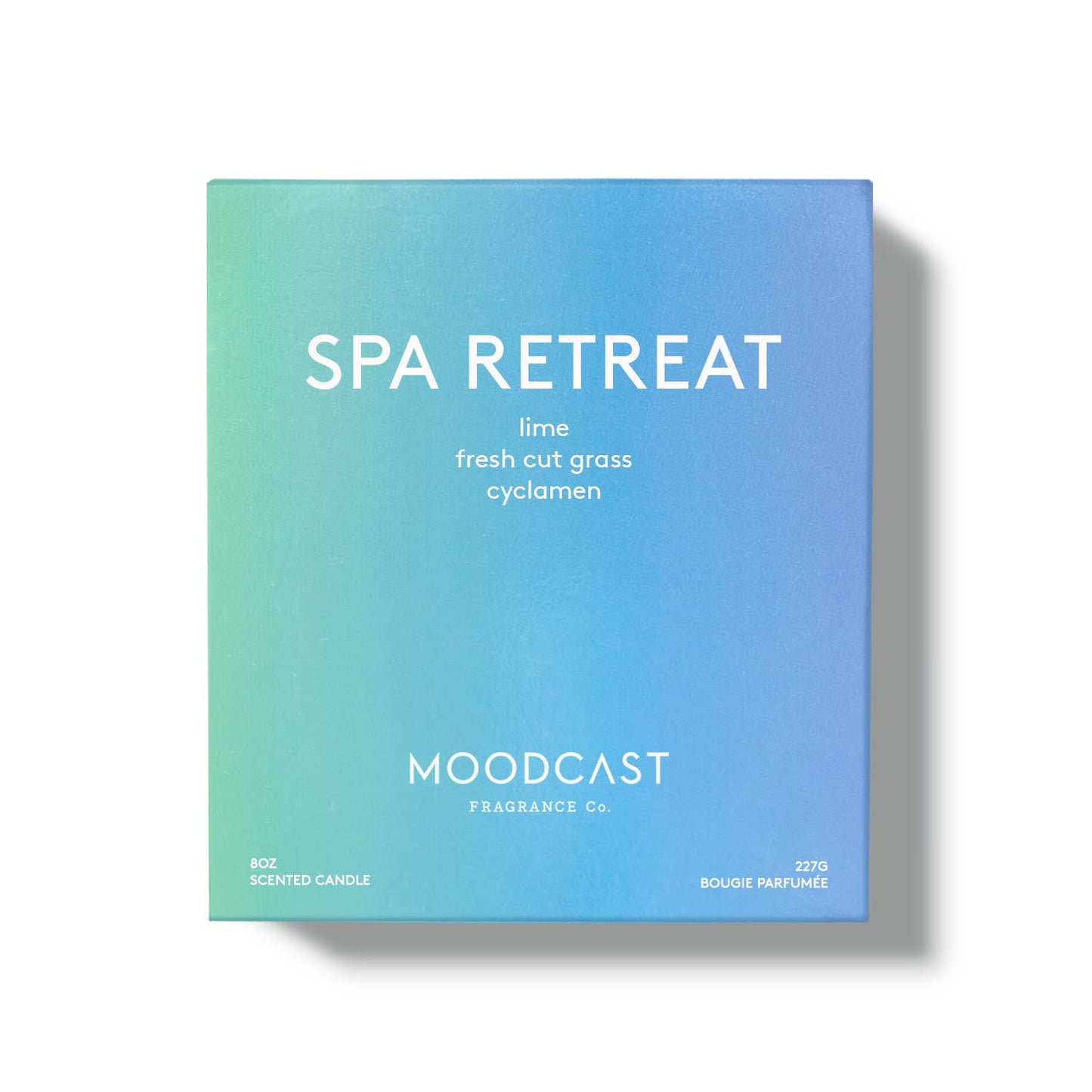 Moodcast Fragrance Co. - Spa Retreat - 8oz Coconut Wax Candle - Tarvos Boutique