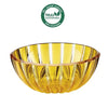 Guzzini - DOLCEVITA Large Bowl : 4,13x9,84x9,84 in. / Amber