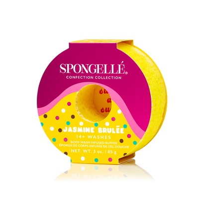 Spongellé - Jasmine Brûlée Body Buffer | Confection Collection