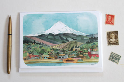 michele maule - Greeting Card - The Dalles