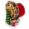 BestPysanky - Santa's Whirling Ferris Wheel: Rotating Musical Figurine