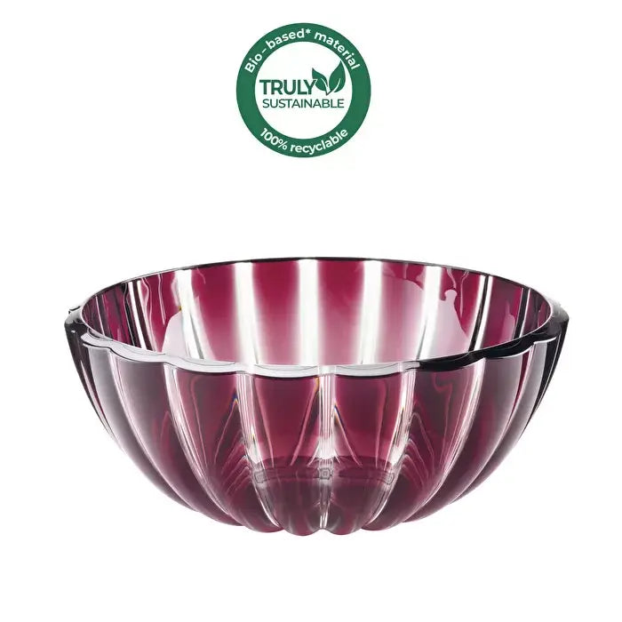 Guzzini - DOLCEVITA Large Bowl : 4,13x9,84x9,84 in. / Amber