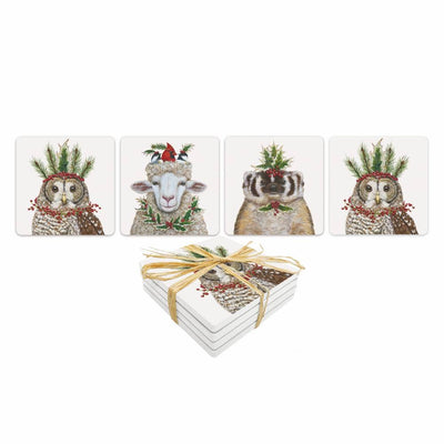 Paperproducts Design - STONE COASTER SET-CHRISTMAS PARADE