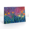 Jennifer Lommers - Twilight Poppies Blank Note Card