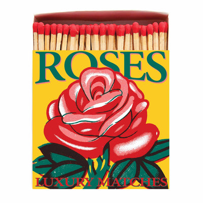 Archivist Gallery - Red Rose Square Matchbox - Tarvos Boutique