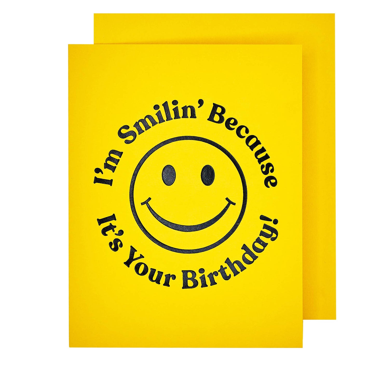 The Social Type - Smilin' Birthday Card