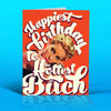 OffensiveDelightful - HOTTEST BITCH birthday card