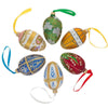 BestPysanky - Italian Fashion House Jeweled Cross Glass Egg Ornament