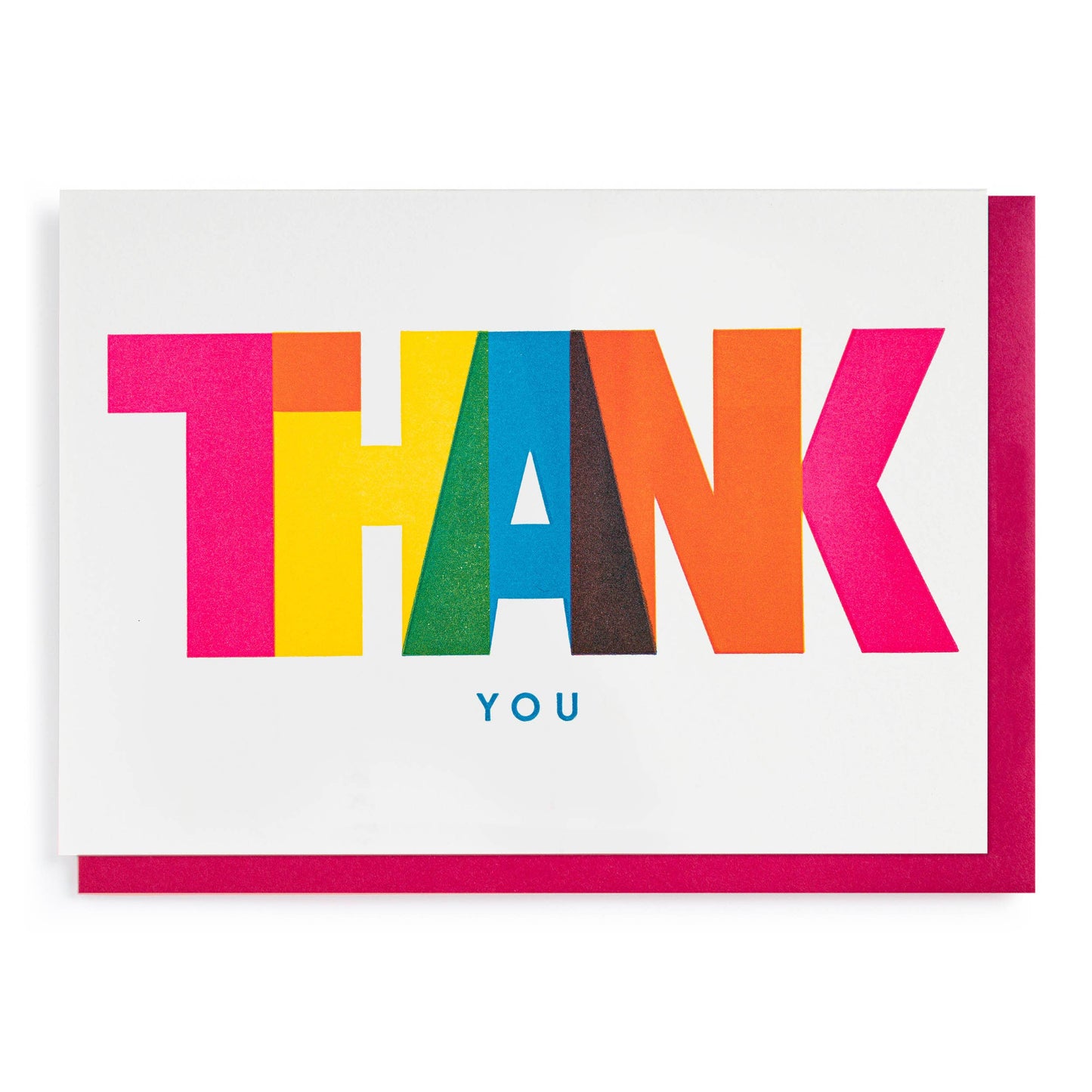 Archivist Gallery - Thank You by Pressink Greeting Card