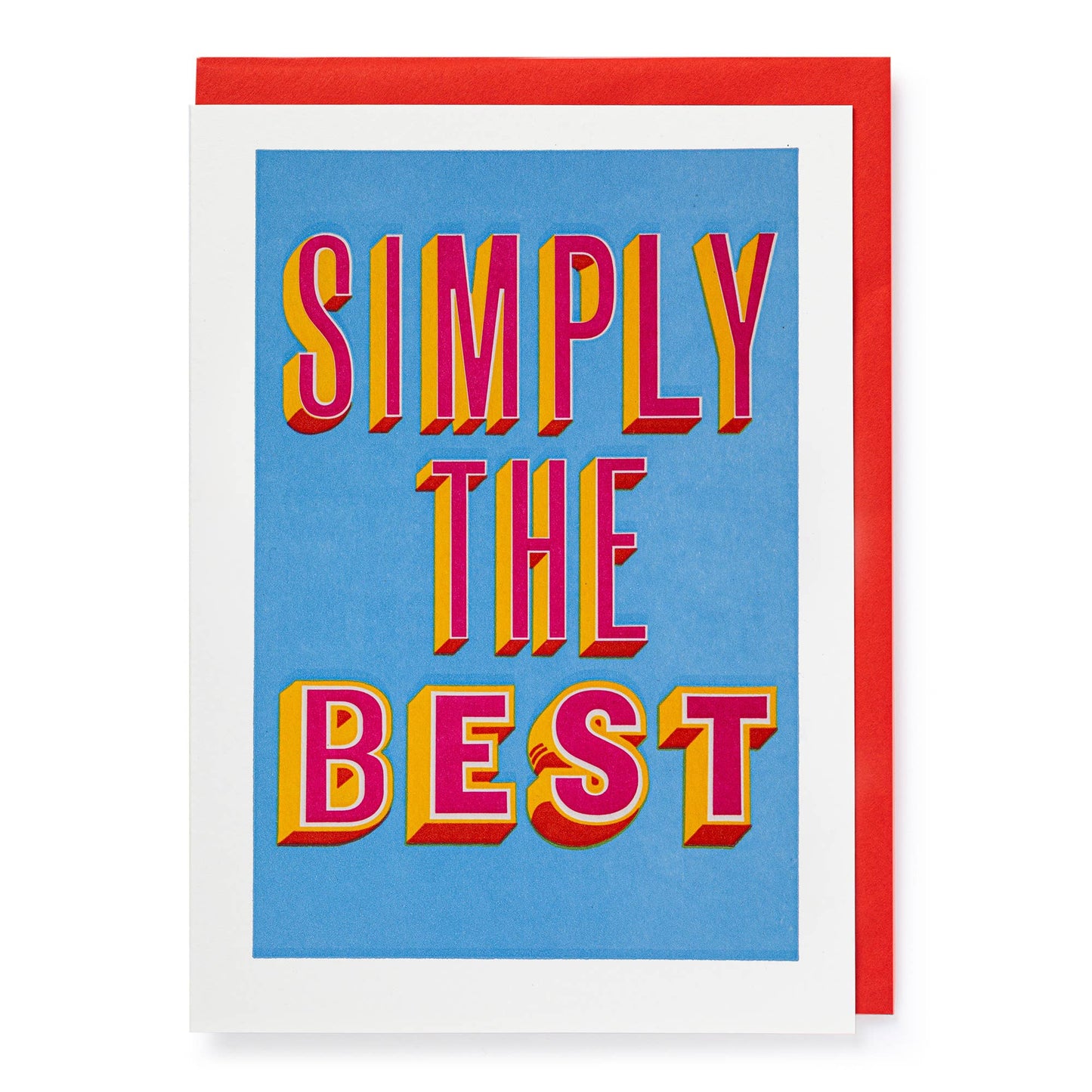 Archivist Gallery - Simply The Best Greeting Card