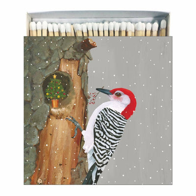 Paperproducts Design - MATCHES SQUARE-WOODY'S HOLIDAY