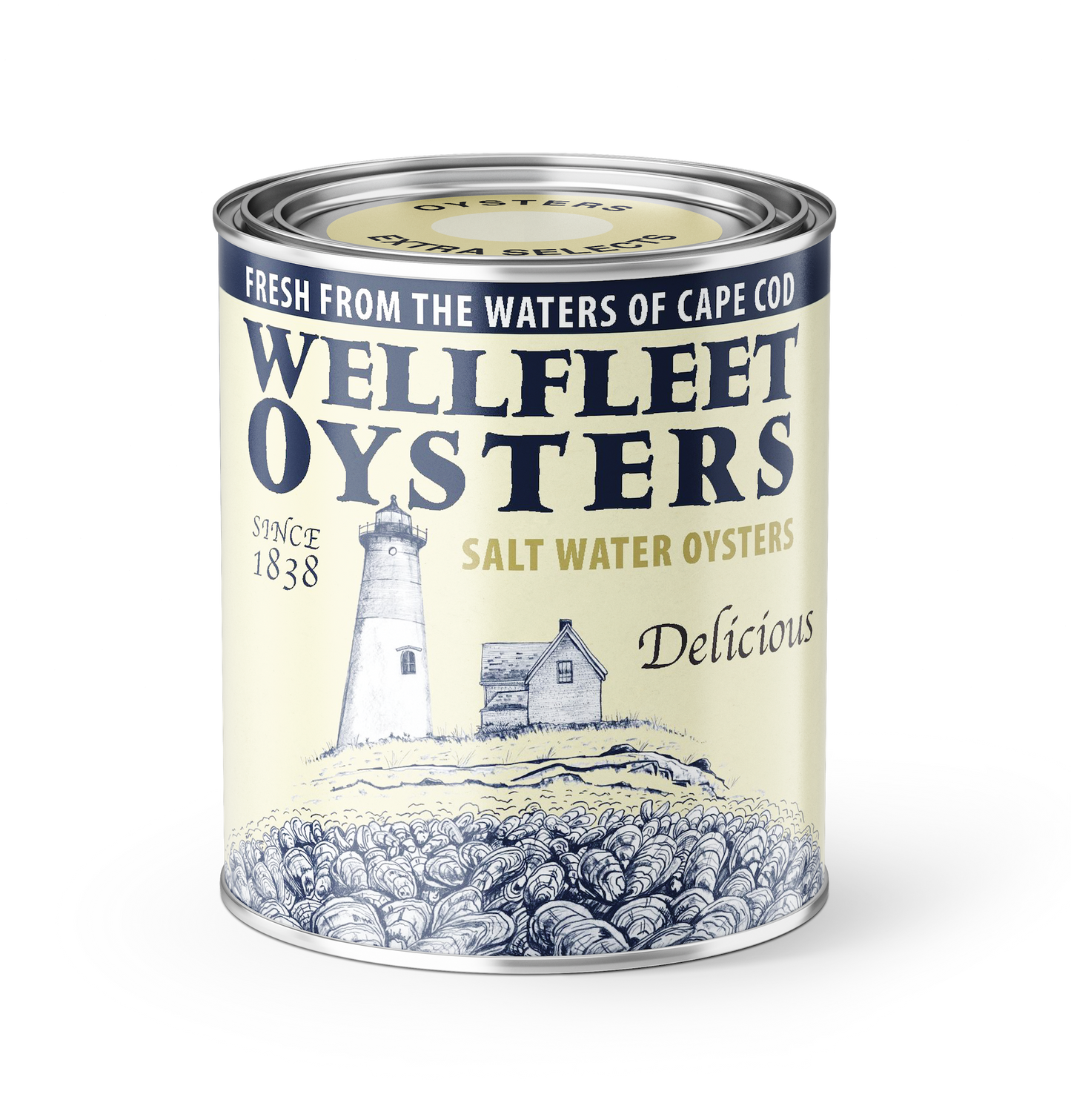 Annapolis Candle - Vintage Wellfleet Oyster Candle